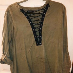 Never worn Express Long Sleeve shirt